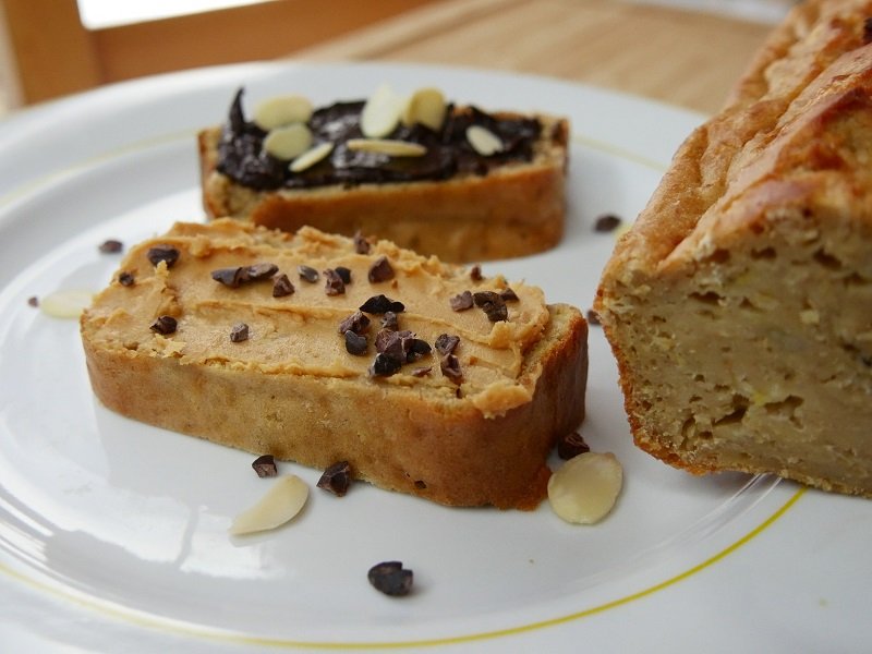 Cake Moelleux A La Banane Sain Delicieux