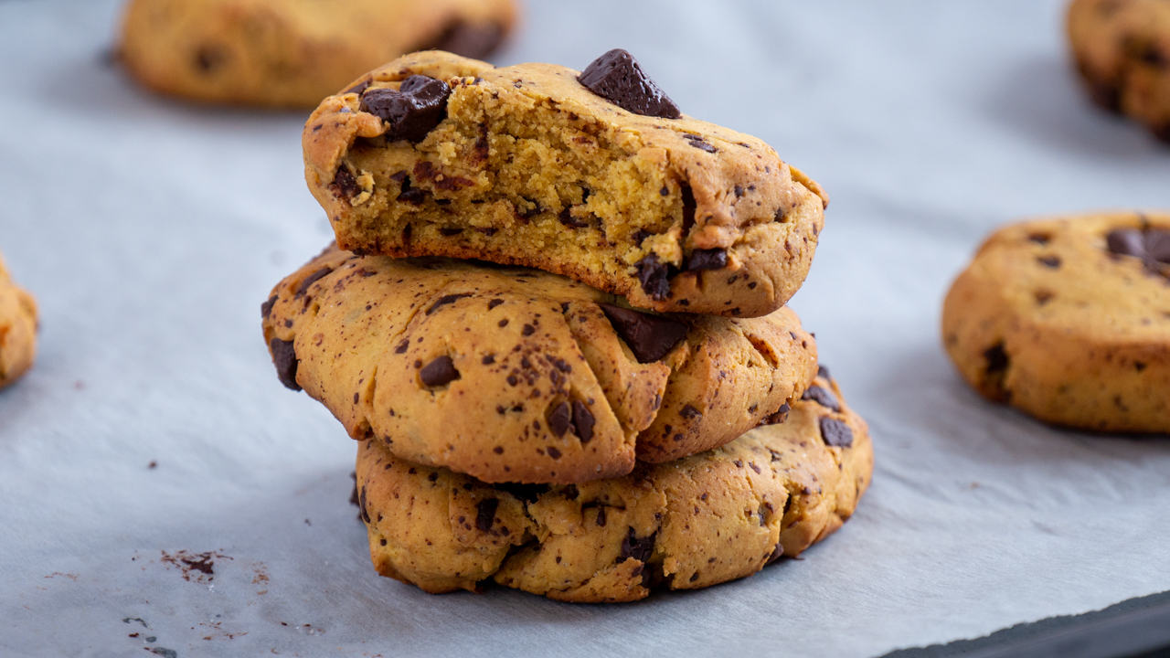 Cookie Protéiné  Un délicieux cookie avec peu de sucre